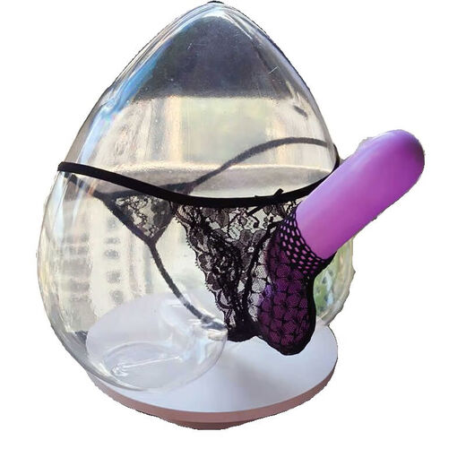 T-string men's sexy transparent opening breathable JJ bag T underwear U convex temptation bullet separation black short open short closed 1 piece each L