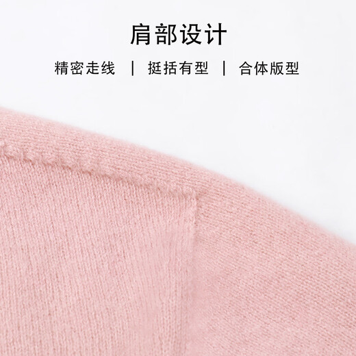 SNOWFLYING Sheep Wool + Cashmere Women's Wool Sweater Versatile Round Neck Sweater Soft Waxy Warm Knitted Sweater for Women