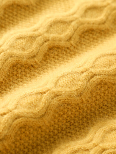 SENLIYA International Light Luxury High-end Cashmere Sweater 100 Pure Cashmere Sweater Women's Round Neck Thick Loose Solid Color Cable Sweater Needle Grapefruit Red S Collect and purchase to get a gift