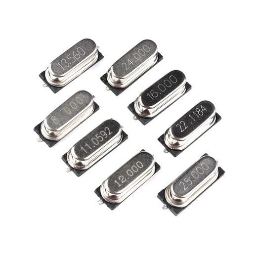 8M11.0592M12M13.56M16M22.118M24/25M SMD 49SMD type passive crystal oscillator crystal 8M SMD crystal oscillator (10 pieces) No Specifications