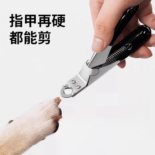 Get a file with your order. Special dog nail clippers. Nail clippers and scissors for trimming the claw edges of golden retrievers. Buy two for a better deal. Black - 2 pcs.