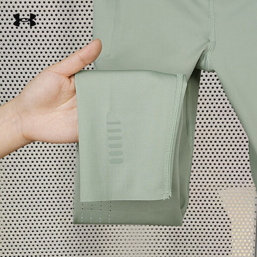 Under Armor Women's New Tight Yoga Pants Running Fitness Training Fitting and Comfortable Pilates Tights 1376820 1376820-504 XL