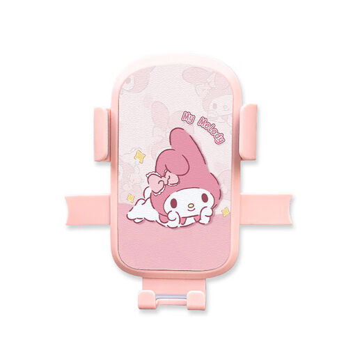 Line Line Dog Electric Vehicle Navigation Mobile Phone Holder Electric Vehicle Bicycle Motorcycle Handlebar Model Mobile Phone Holder Universal Beige-Jenga Puppy Handlebar Model Upgraded with Hook