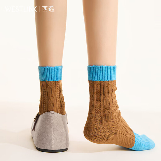 Westlink all-inclusive Birkenstock shoes for women 2026 new spring hot style slip-on lazy thick-soled toast shoes Birkenstock shoes apricot 35 (225)