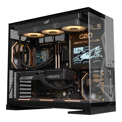 GIGABYTE AMD Ryzen R7 9800X3D/5080/5070Ti/9070XT/5070 4K/2K e-sports host Delta fully assembled computer game interest-free DIY desktop with a 9800X3D丨barebone system without graphics card