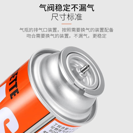 Cassette stove gas tank portable gas tank liquefied gas small bottle gas tank outdoor camping 220g hot sale gas tank 220g*8 cans