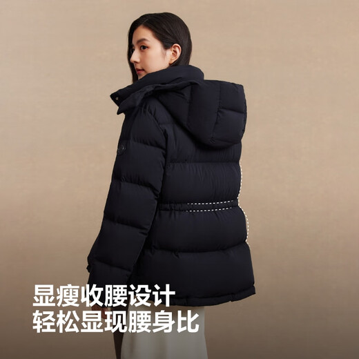 Bosideng 2025 Winter Fashion Casual Soft Comfortable Thick Feather Removable Hood Down Jacket B250245296