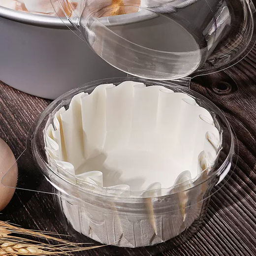 Yusenyi Basque cake mold paper tray Chiffon mousse cheese solid live bottom baking oven air fryer tool set 5-inch live bottom anode cake mold for 1 person 5-inch live bottom anode cake mold for 1 person