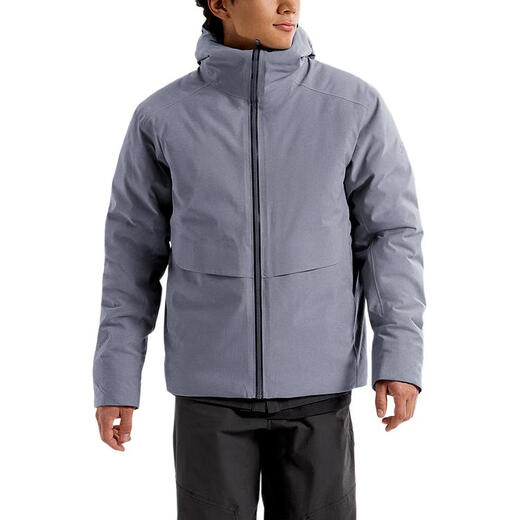 Arc'teryx (ARC TERYX) New Year's gift Russet down jacket solid color warm windproof breathable waterproof hooded down jacket men black/black M