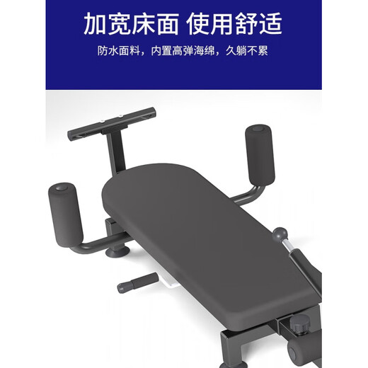 Tracción cervical y lumbar médico hogar colgante corrección del cuello rehabilitación cama entrenamiento de altura inversión de piernas camilla de columna modelo estándar mecanismo de manivela + tracción de cintura