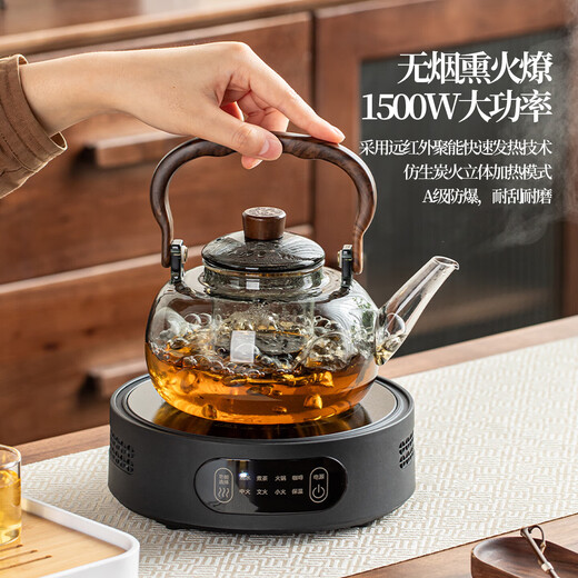 PAKCHOICE tea kettle electric ceramic stove tea kettle kettle tea stove health pot set household tea set 2025 new style