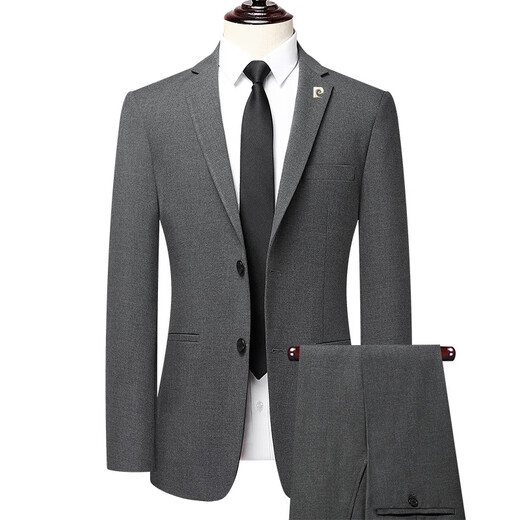 AX Armani 2025 autumn and winter men's high-end suit gray M 170