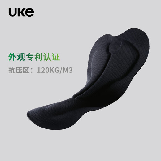 UKE Men's Outdoor Fleece Warm Bib Cycling Pants Autumn and Winter DWR Water Repellent Double Side Storage Pocket Trousers Chasing the Wind Black M