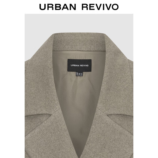 UR2025 new winter women's fashion trendy lapel pocket ultra-loose jacket UWJ150104