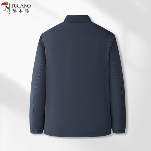 Woodpecker (TUCANO) jacket men's winter thickened cotton jacket middle-aged men's warm cotton jacket stand collar business casual top men's clothing