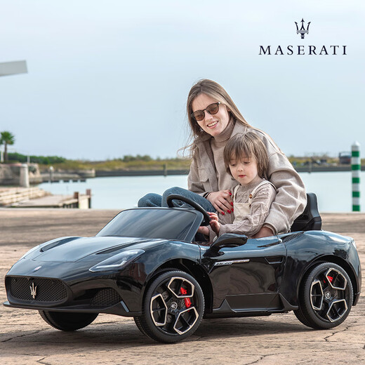 Ogulun Masala children's toy car four-wheel electric car can sit adults 1-6 years old large children's remote control car children's version four-wheel drive red