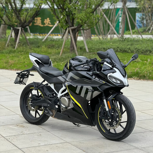 Second-hand Dongfeng 250SR motorcycle imitation racing high-end track version factory team limited motorcycle single swing arm MY22-25 black high-end version