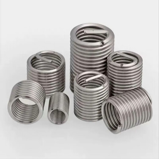 Ye Yu 304 stainless steel wire screw sleeve, wire brace, thread repair protective sleeve, thread turnbuckle M12*1.75-1.5D 100 pieces
