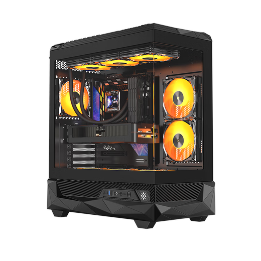 AMD Ryzen R7 9800X3D/RTX5080/RX9070XT High-end enthusiast host 2K/4K high-brush gaming computer High-performance e-sports desktop assembly computer Configuration 1 9800X3D graphics card-less host