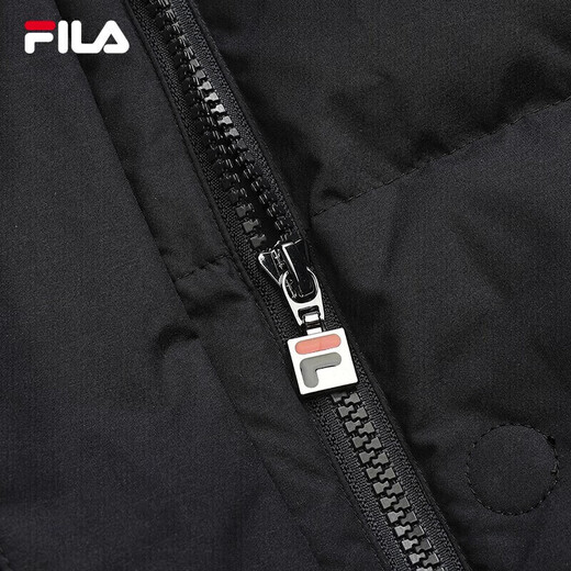 FILA official women's down jacket winter warm and fashionable mid-length warm sports down jacket