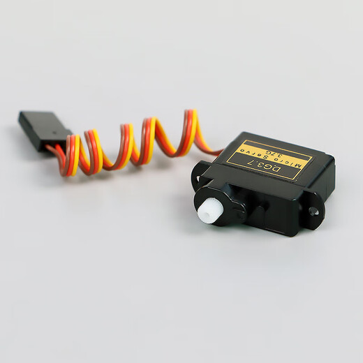 Petit micro servo 4,3 g mini servo simulé petit avion à voilure fixe modèle d'avion lancé à la main servo d'avion 3,7 g servo simulé diamètre de l'engrenage 3,9 mm angle 180
