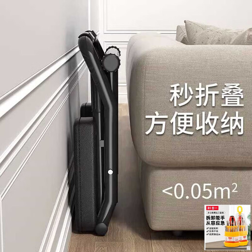 Big ball and small circle inversion artifact household inversion stool Wangou's same inversion chair upside down yoga aid fitness equipment upgrade standard model - black round stable steel pipe + all-steel steel frame + thickened pressure reduction 1