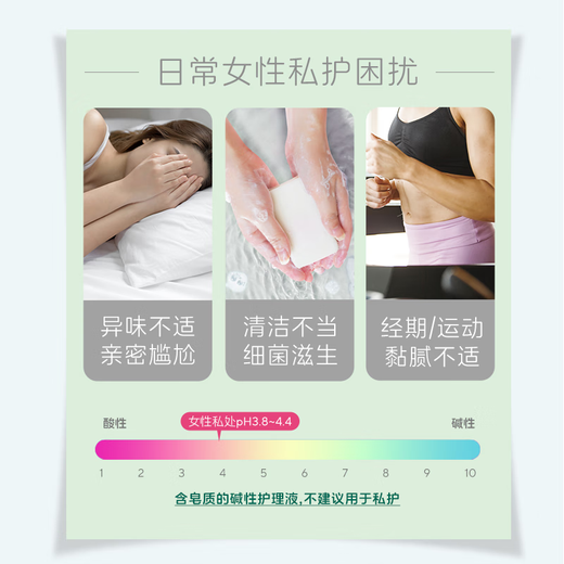 Sebamed female private part care solution private part lotion gynecological antibacterial cleaning solution 400ml imported from Germany