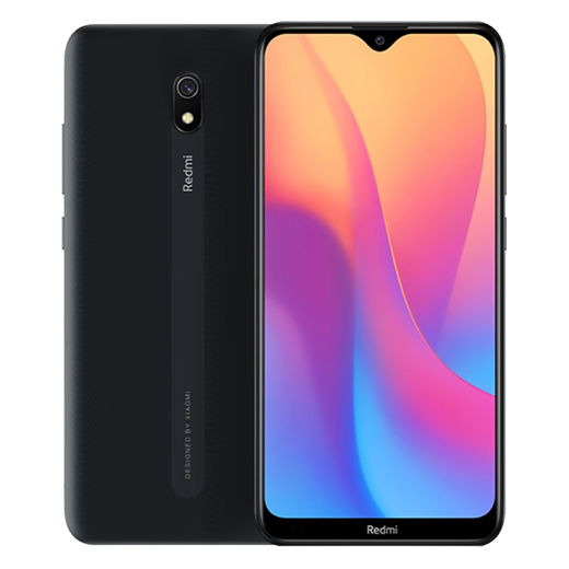 小米 Redmi 红米 8A 二手手机 5000mAh大电池 骁龙八核处理器 AI人脸解锁全面屏手机 曜夜黑 4G+64G 95新