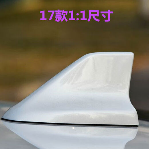 Litian special Ford 18 Taurus shark fin antenna paint 17 Mondeo shark fin modified decorative roof Taurus tanzanite blue