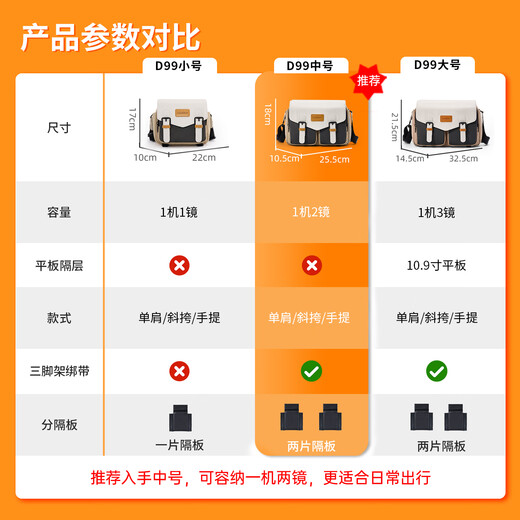 CWATCUN shoulder camera bag Japanese portable casual mirrorless SLR cardon professional crossbody suitable for Fuji Canon Sony Nikon camera bag