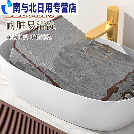 Underwear storage box, home wardrobe, socks, drawer-type storage box, dormitory fabric bra compartment, 17 compartments with cover - dark gray three-in-one storage box