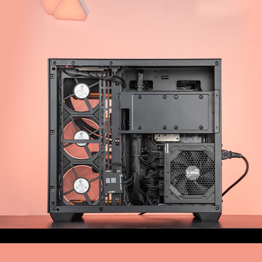 Gigabyte AMD Ryzen 7 9800X3D desktop assembly computer host RTX5060Ti/5070Ti/5080 high-end e-sports game water-cooled sea view room secondary screen complete machine 7800X3D three R7 9700X丨5060Ti 16G large video memory