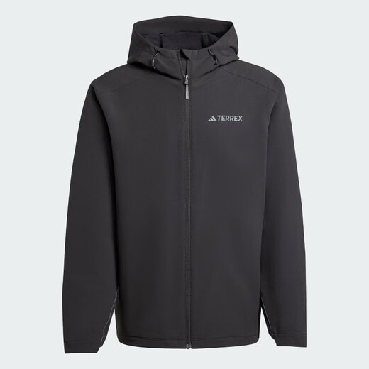 Adidas Men's Outdoor Series MT WP SFTS JKT Jacket JV6233 Black XL