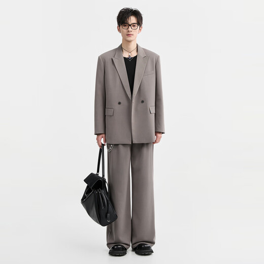 Earl Zall Tencel Wool High-Quality Spring and Autumn Loose Business Commuting Casual Suit Single Jacket Engagement Suit Thin Section