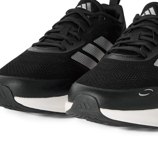 Adidas men's running shoes autumn and winter outdoor casual non-slip sports shoes No. 1 black/bright white/dark heather gray 40