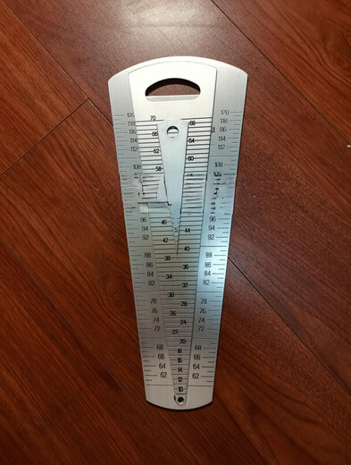 Marine fishing net mesh measuring instrument fishing net mesh measuring ruler mesh inspection ruler fishery inspection ruler