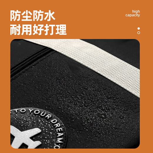 Lohas travel bag large-capacity hand luggage storage bag can be used as a trolley case for business trips, boarding, and maternity large bags