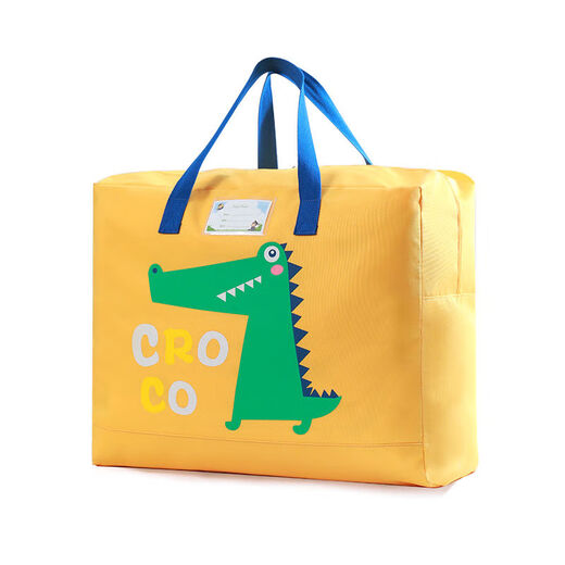 Baicaoyuan Kindergarten Quilt Storage Bag Bedding Organizer Bag Children's Quilt Clothes Moisture-Proof Bag Large Capacity S Size 45*39*18 Points 5cm Cherry Pink Cute Rabbit 5 Points 0 Upgraded Thickened Oxford Cloth