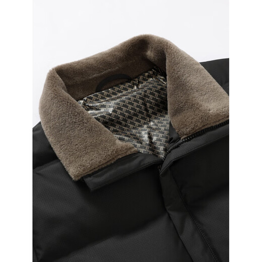 Flying in the Snow Men's Clothing Men's Short 2025 Winter New Business Casual Versatile Winter Jacket for Middle-aged and Elderly Dads Navy Blue XL 180/96A