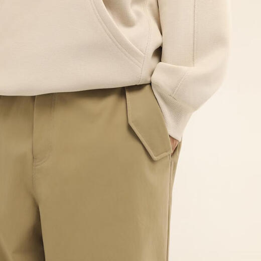 ACTUP Lu Xiaohu Autumn and Winter American Trendy Thickened Casual Pants Boys Drapey Straight Long Pants Sports Pants Black M 170/76A