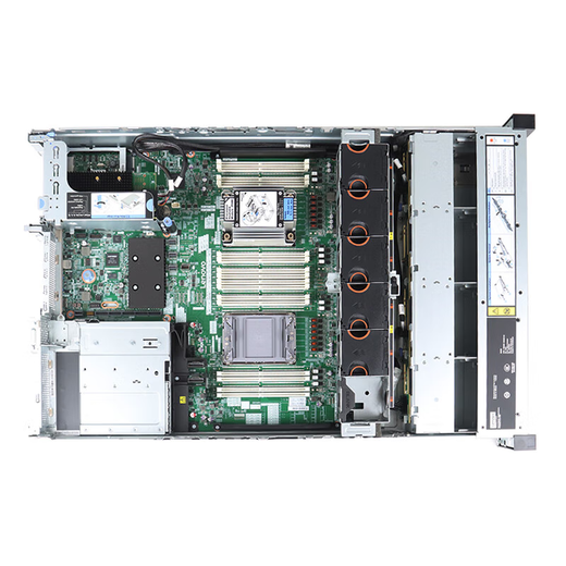 Lenovo Wentian WR3220G2 inländischer 2U-Rack-Server-Host, Dual-Channel-GPU, Deep-Learning-KI-Server, virtualisierter Datenbankspeicherserver 1*Silber 4310 12 Kerne 24 Threads 2,1G 16G-Speicher/2T SATA/hohe Kostenleistung
