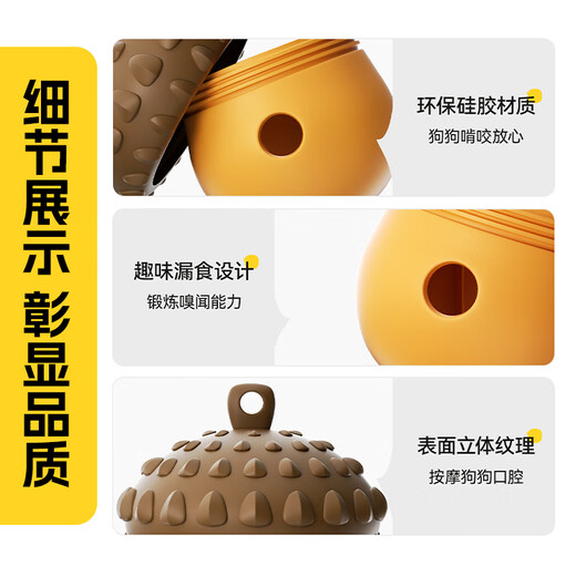 HuanChong.com pet dog toy leaking food ball to play with to relieve boredom, resistant to chewing and grinding teeth for puppies, puppies, walking dogs, amusing dogs, dog training tools