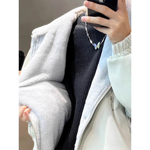 XUANSENTU American PU leather jacket with mountain carving cotton jacket for men in winter, thickened velvet, warm and cold-resistant jacket, hooded jacket, cotton coat A093-M960 black, velvet, upgraded version XL