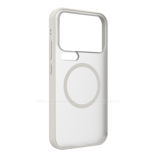 Planet of the Apes Armor Protective Case Suitable for Xiaomi 17 ProMax Phone Case Xiaomi 17 Pro Anti-fall Silicone Case Frosted Transparent Xiaomi 17 Simple and Refreshing Case 17 Pro Max Milk Gray丨Magnetic Armor Protective Case Follow the store to enjoy member-only limited warranty