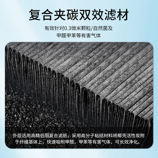 Green dust adapted to Philips air purifier filter element FY3137/FY4152/AC3252/54/56/4924/26/4550/52/56/AC4072/18