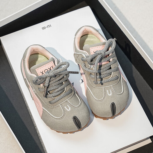 Terranis Yangma recommends 2025 spring and autumn new infant breathable Birkenstock shoes 1 year old 3 years old soft sole 5 non-slip toddler shoes purple 23_inner length 14cm