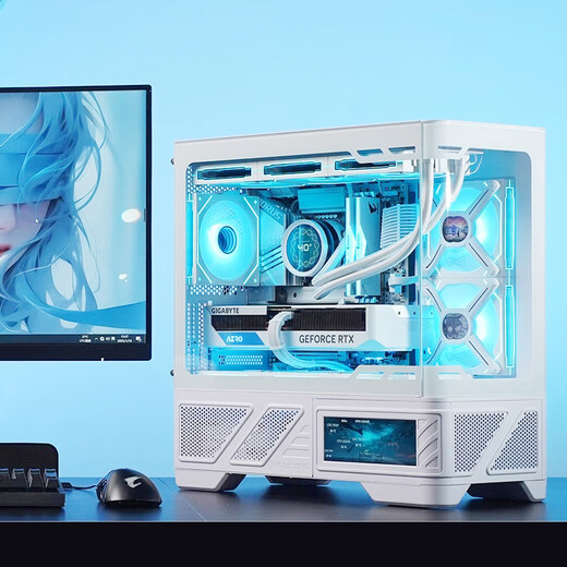 ASUS family bucket 9800x3d host RTX5070Ti 5080/5070 graphics card assembly computer host game host e-sports design desktop host DIY complete machine 9800X3D+5080丨Configuration four