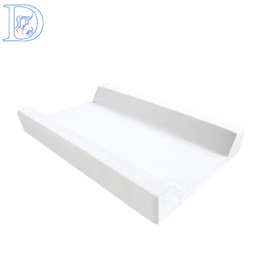AUSTTBABYU type diaper table pad, changing pad, waterproof sponge pad, breathable newborn baby soft pad, changing pad, white 70x45cm