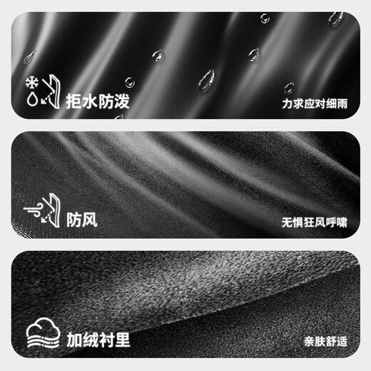 Adidas water-repellent and splash-proof casual simple comfortable hooded jacket jacket for men and women Adidas official light sports black M