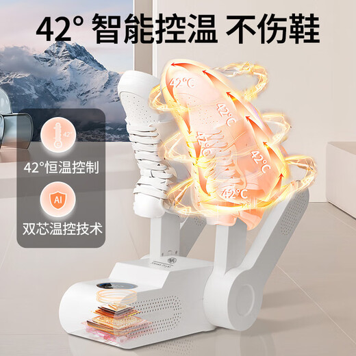 NK Germany NK shoe dryer, shoe warmer, deodorizing dryer, fully wet shoe dryer for home use, upgraded digital display, single bracket